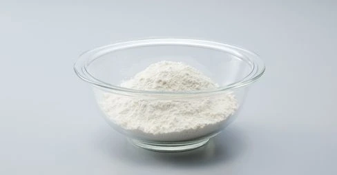 flour on the bowl
