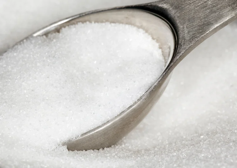 sugar in the silver spoon