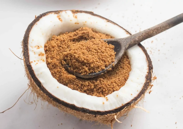 sugar in the coconut
