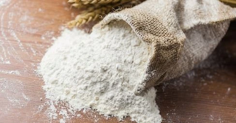 flour on the sack