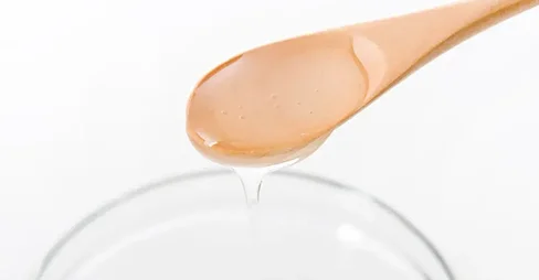 Squid sucrose in the glass