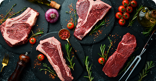 bulk meat and seafood