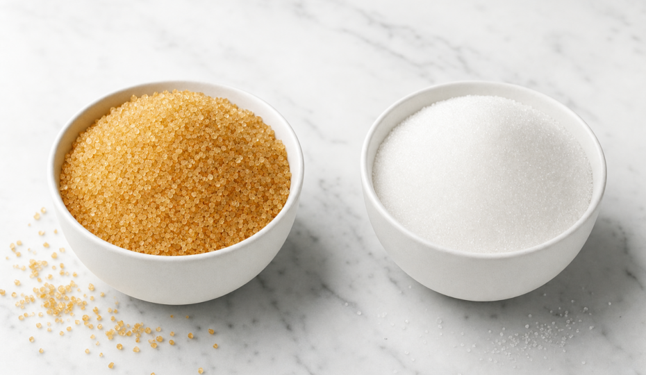organic vs conventional sugar