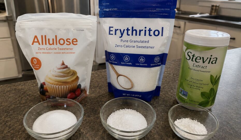 Allulose vs. Erythritol vs. Stevia