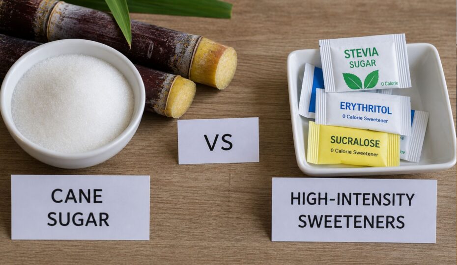 Cane Sugar vs. High-Intensity Sweeteners